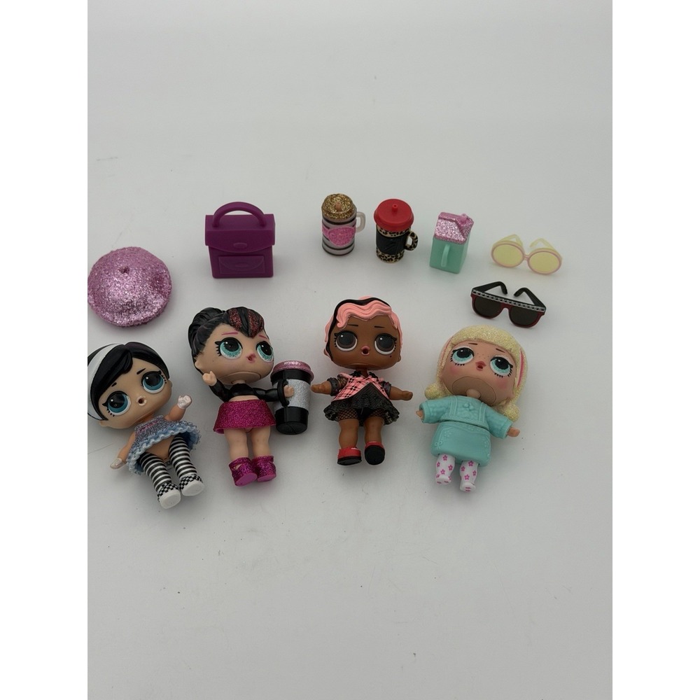 L.O.L. Surprise Dolls Lot Show Baby Uptown Girl Teacher's Pet + Accessories